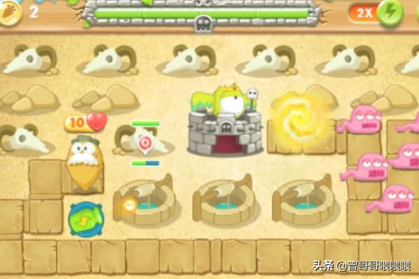 保卫萝卜2沙漠,第75关,金水晶萝卜攻略? 保卫萝卜2攻略75怎么过